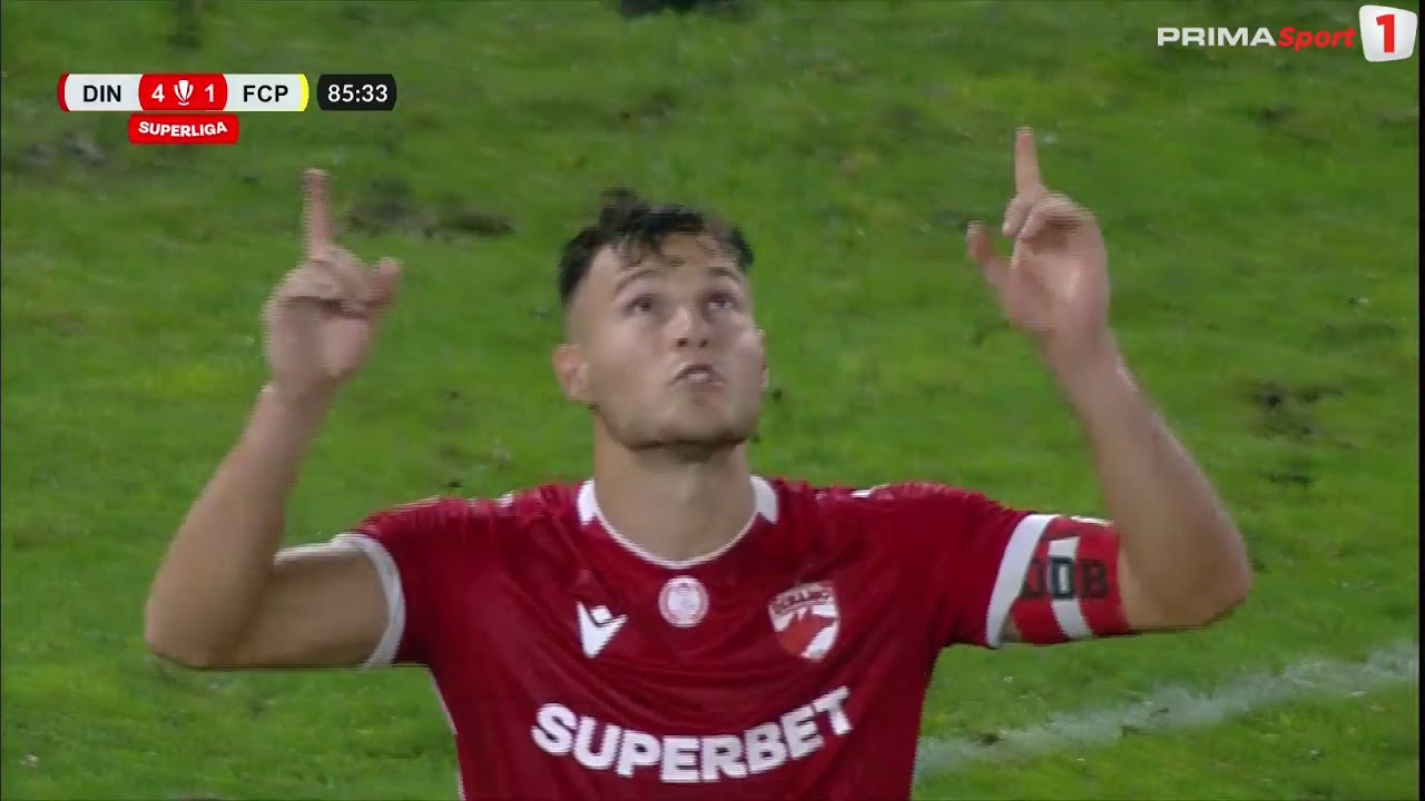 Dinamo - Petrolul 4-1. "Câinii" au făcut spectacol și s-au impus clar