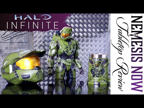 Nemesis Now | Tabletop Review | Halo Infinite Master Chief Collectibles #HaloLoneWolves