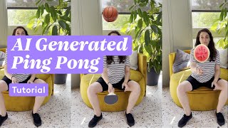 AI Generated Ping Pong Game | Photoleap Tutorial