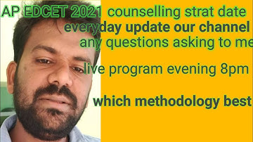 AP EDCET 2021  certificate verification information full details