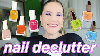 Nail Polish Declutter 2025! What I’m Keeping vs. Letting Go 💅✨