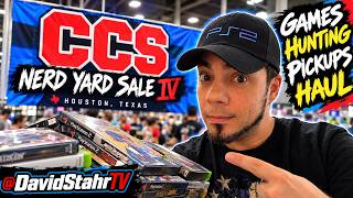 I Went Game Hunting at CCS Nerd Yard Sale IV! 🎮 Retro Game Haul