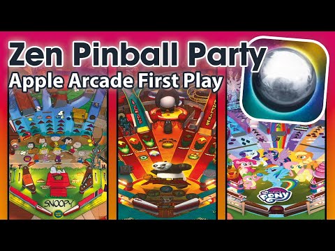 Checking out Zen Pinball Party for Apple Arcade! - YouTube