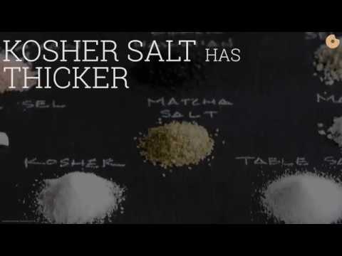 What is kosher salt?