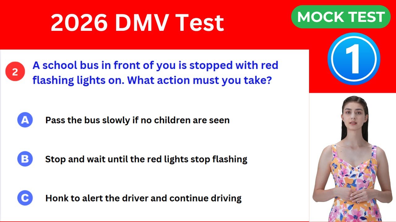2026 DMV Written Test | Practice Questions & Answers 