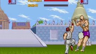 Street Fighter 1 Arcade Thailand Stage 2 Ryu Vs. Sagat Ending