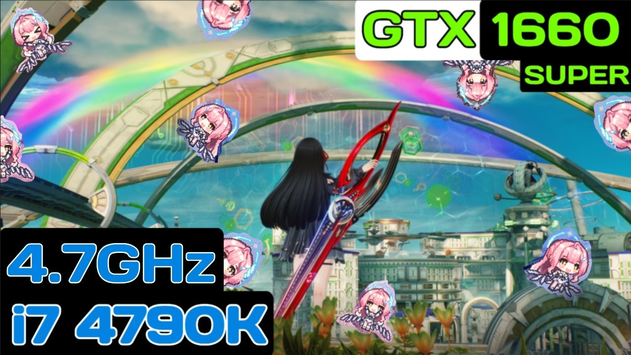 Wuthering Waves 3.1 Lahai Roi i7 4790K OC  4.7GHz+GTX 1660 SUPER 1080p