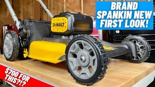 DeWALT 2x20v Self Propelled Lawn Mower  ||  Unboxing and Quick Look