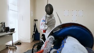 間合いゼロの真剣勝負!車いすフェンシング安直樹選手と加納慎太郎選手の攻防をバーチャル体験【Tokyo 2020 Let’s 55 Virtual Experience】