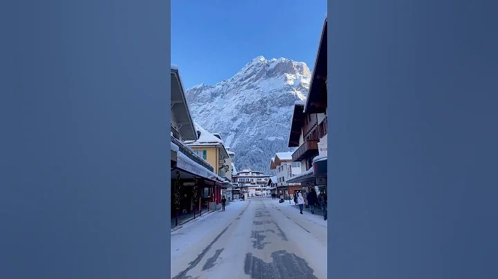 Driving through Switzerland in the Snow | Grindelwald Fairytale Village ❄️ - DayDayNews