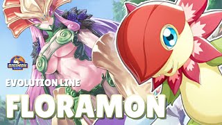 Floramon Evolution Line