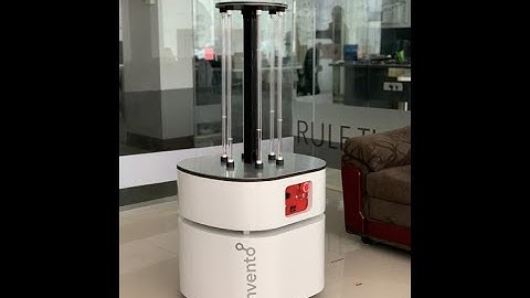 Astra-C Robot: UVC Disinfection of an office