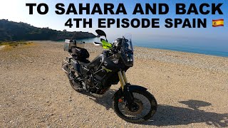 To Sahara And Back, Motorcycle Travel To Spain, Yamaha Tenere 700, Two Up Trip, Adv, 4 Episode