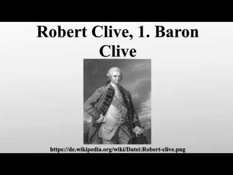 Robert Clive, 1. Baron Clive