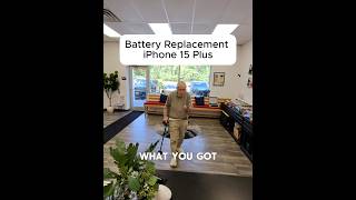 BATTERY REPLACEMENT IPHONE 15 PLUS!!! #smartphone #brokenfix #tablet #problemfix #tech #phonedamage