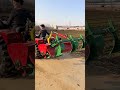 The female driver is driving in the wheat field Dongfanghong Power 804 Small hot Hatch 55-
