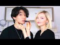 Giving My Boyfriend A Korean Natural Male Makeup - International Couple