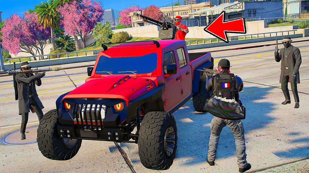 Saqueo la Jeep Apocalíptica para Acabar con el Barrio de mis Enemigos Gta 5 Roleplay