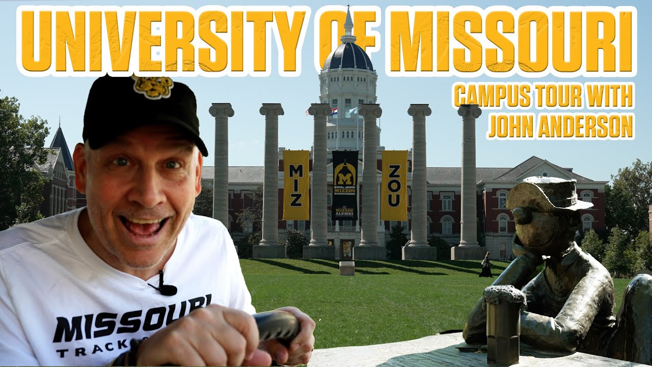University of Missouri Track and Field Themed Campus Tour With Legendary Commentator John Anderson