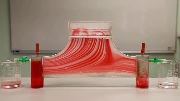 Groundwater Flow Pattern from Recharge on a Ridge to a Water Body on the right, then to the left