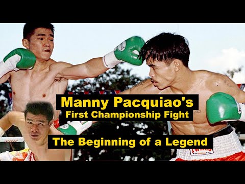 Manny Pacquiao's First Championship, The Beginning of a Legend, WBC flyweight title