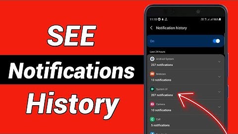 How to see notifications history on Android || Notifications History || Old Notifications Recovery