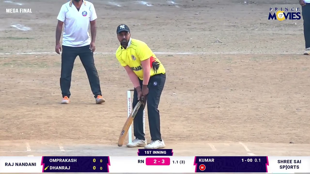 SHREE SAI SPORTS VS RAJ NANDANI || MEGA FINAL ||