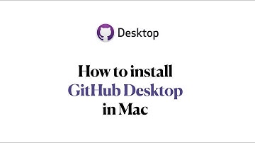 GitHub Desktop Quick Intro & How to install For Mac