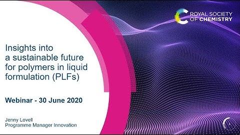 Expert Webinar "Circular Economy for polymers in liquid formulated products" (Chemspec Europe)