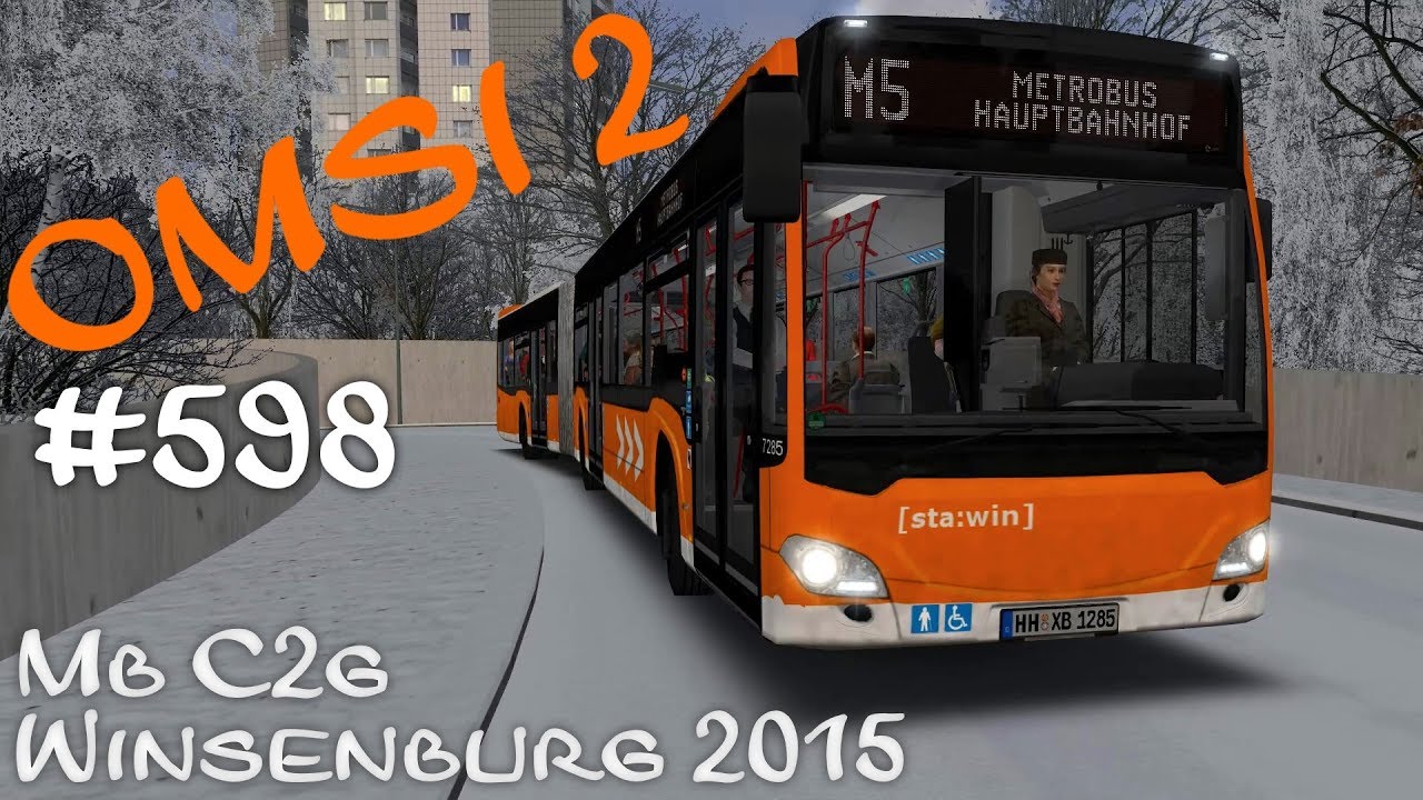 OMSI 2 Winsenburg 2015 | Metrobus 5 im Schnee ☆ Let's Play OMSI 2 | #598