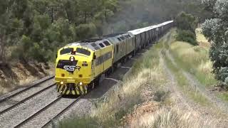 SSR and other trains- Goulburn NSW Dec8 to 22-2020