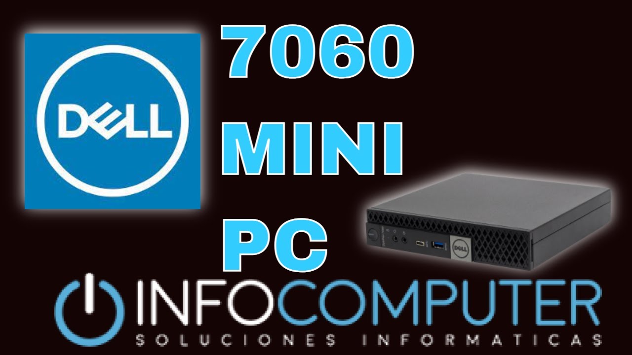 DELL Optiplex 7060 Mini PC Core i7 8700 16 GB DDR4 256 NVMe