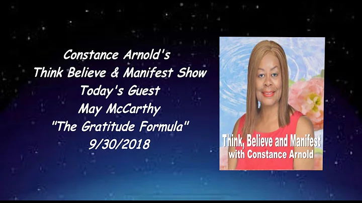 #maymccarthy #gratitude #manifest May McCarthy "Th...