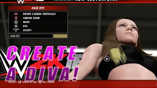 New Custom CREATE a Diva - WWE 2K16 screenshot 5