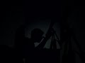Mineral moon through telescope #space #moon #telescope #nasa #usa #shorts #ytshorts