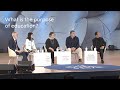 What is the purpose of education  future learning  nobel prize dialogue seoul 2023