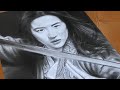 DRAWING MULAN( LIU YIFEI) I pencil portrait
