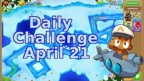 Bloons TD 6 Daily Challenge | Totally Random | No Hero No MK | April 21 2022