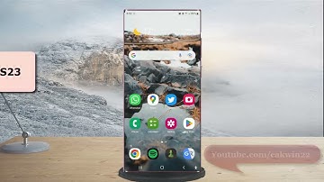 Samsung Galaxy S23 Ultra : How to enable and use touch and hold space bar function to cursor control