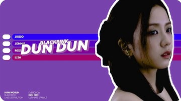 HOW WOULD BLACKPINK SING DUN DUN BY EVERGLOW