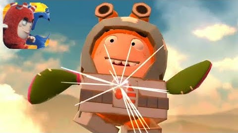 Oddbods Turbo Run - "Cardboard Slick" Walkhthrough Android, iOS | Kick Tom