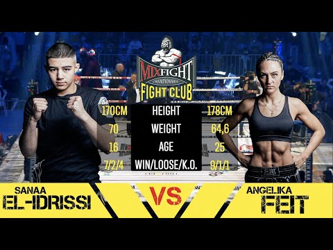 Senaa Il-Idrissi (Marocco) Vs. Angelika Feit (Russia) - MFC K1 Full Fight | December 2021