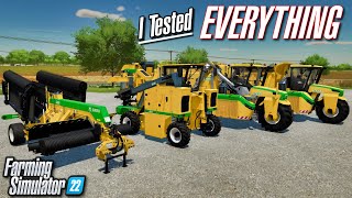 I tested EVERYTHING in the Oxbo Pack! | Farming Simulator 22
