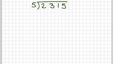 Expanded Long Division