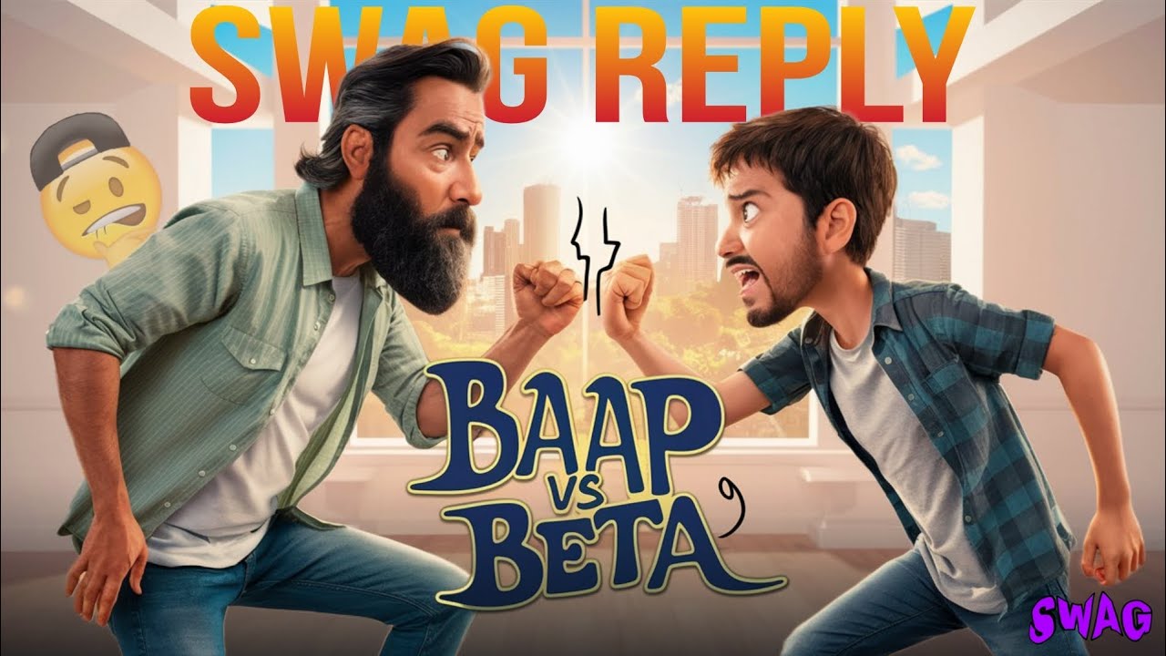 Bhap Beta Animation BAAP VS BETA | Animated funny video | Funny video | Swag reply | Funny ...