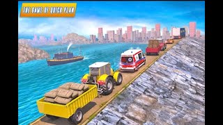 Drive Tractor trolley Offroad Cargo- Free 3D Games 1080p andriod game play screenshot 2