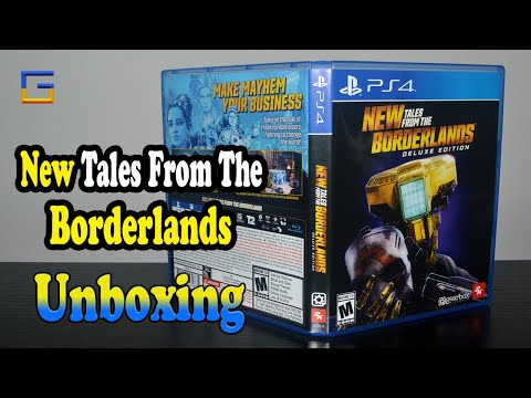 New Tales From The Borderlands - Édition Deluxe PS4 - Jeu Narratif Neuf Sous Blister