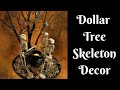 Dollar Tree Halloween Crafts: Dollar Tree Skeleton Decor