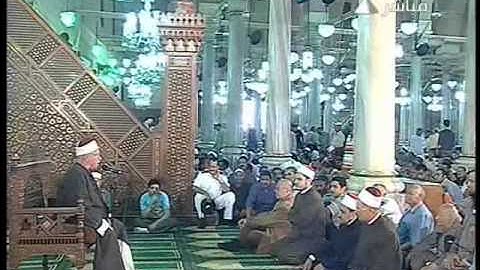 فضيلة الشيخ أحمد حسن أبو الفرج في تلاوة قرآن الجمعة الأخيرة من جمادى الأولى 1432 هـ 29 4 2011م من مسجد سيدنا الحسين القاهرة