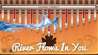 Chords for River Flows In You - Kalimba Tutorial | Medium